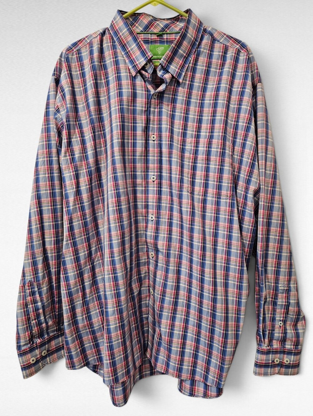 Forsyth of Canada Long Sleeve Plaid Shirt Size 2XL